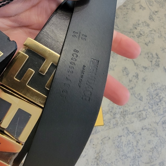 NWT Fendace Fendi/Versace Belt size 85 - Picture 3 of 5